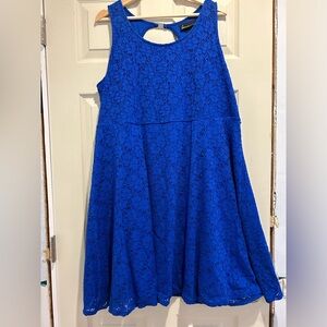 Royal blue Lane Bryant dress